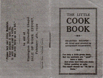 Cover of recipe book 350
