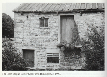 Weaving shed at Lower Gills c 1990