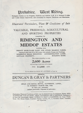 1924 sale of estates 350