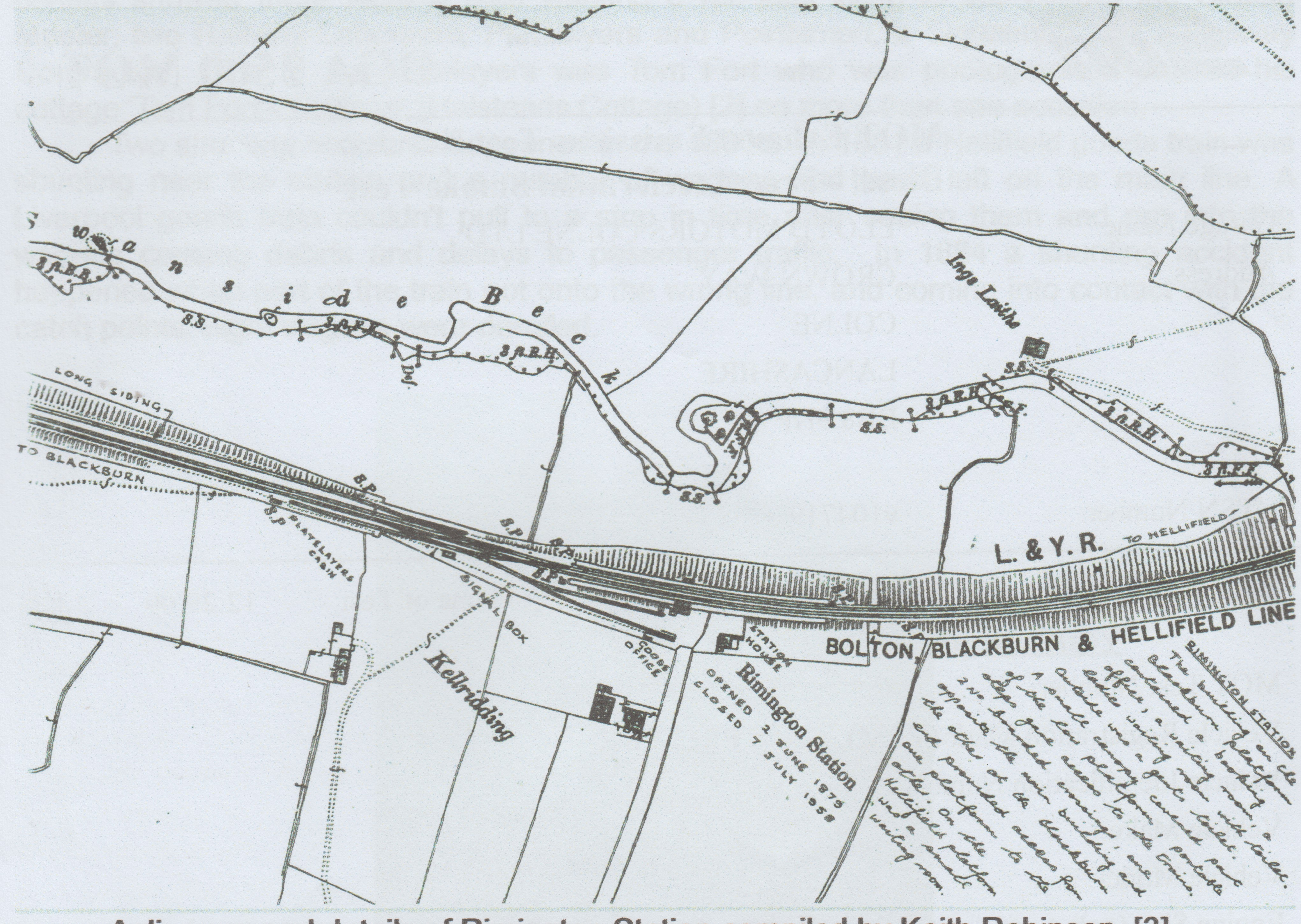 Plan of station