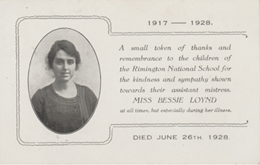 Teacher memorial card 350